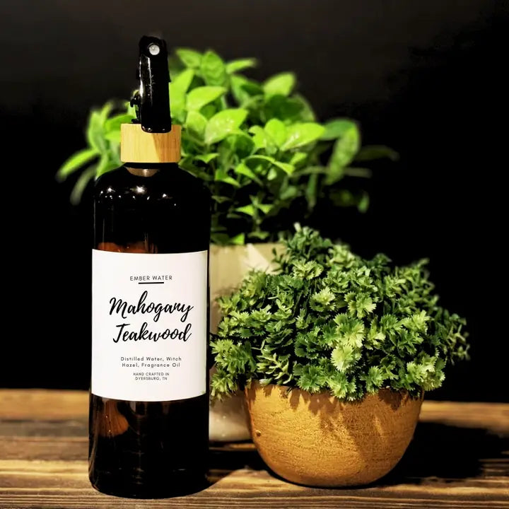 Mahogany Teakwood Room + Linen Spray