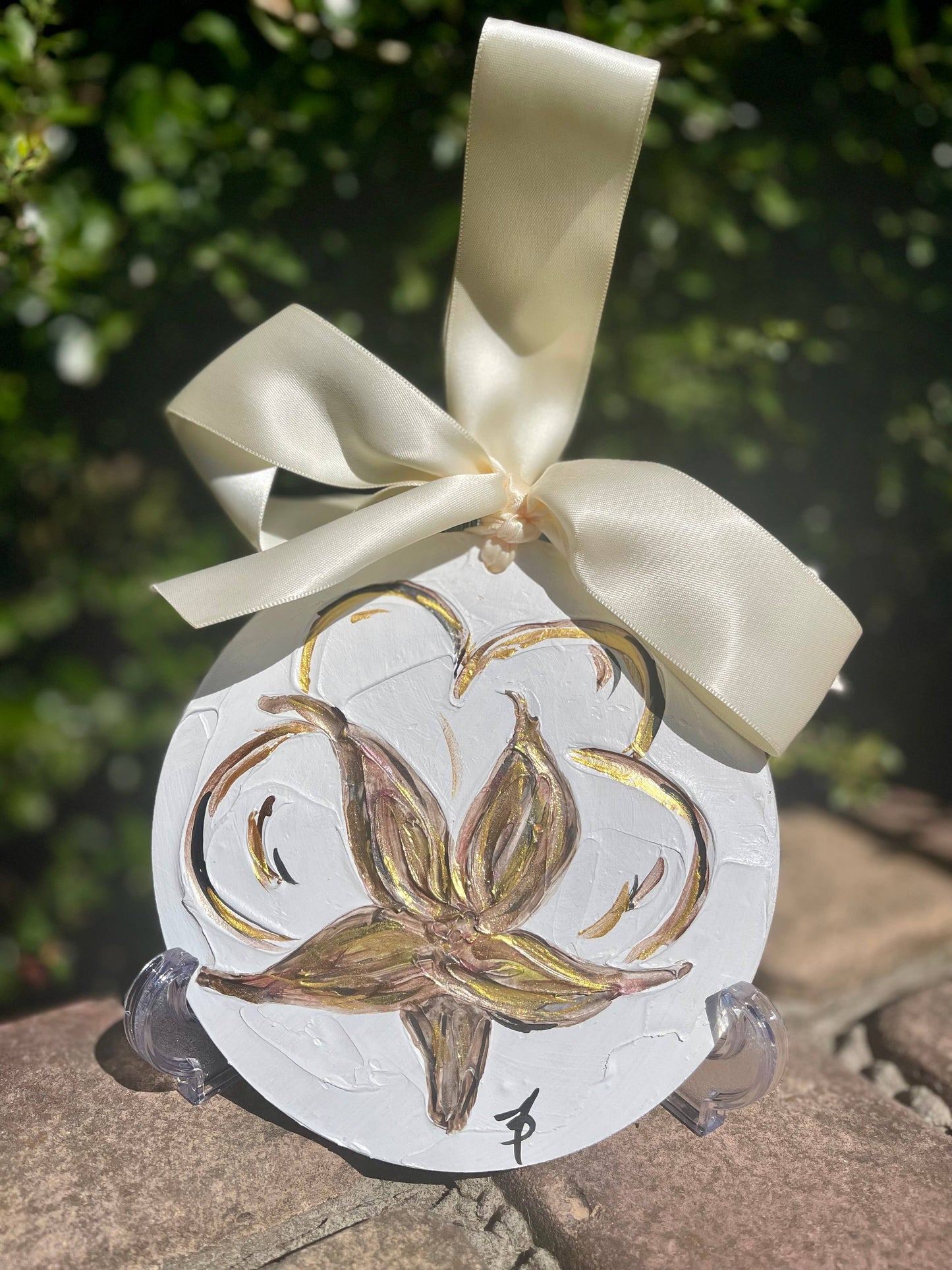 Cotton Christmas Ornament