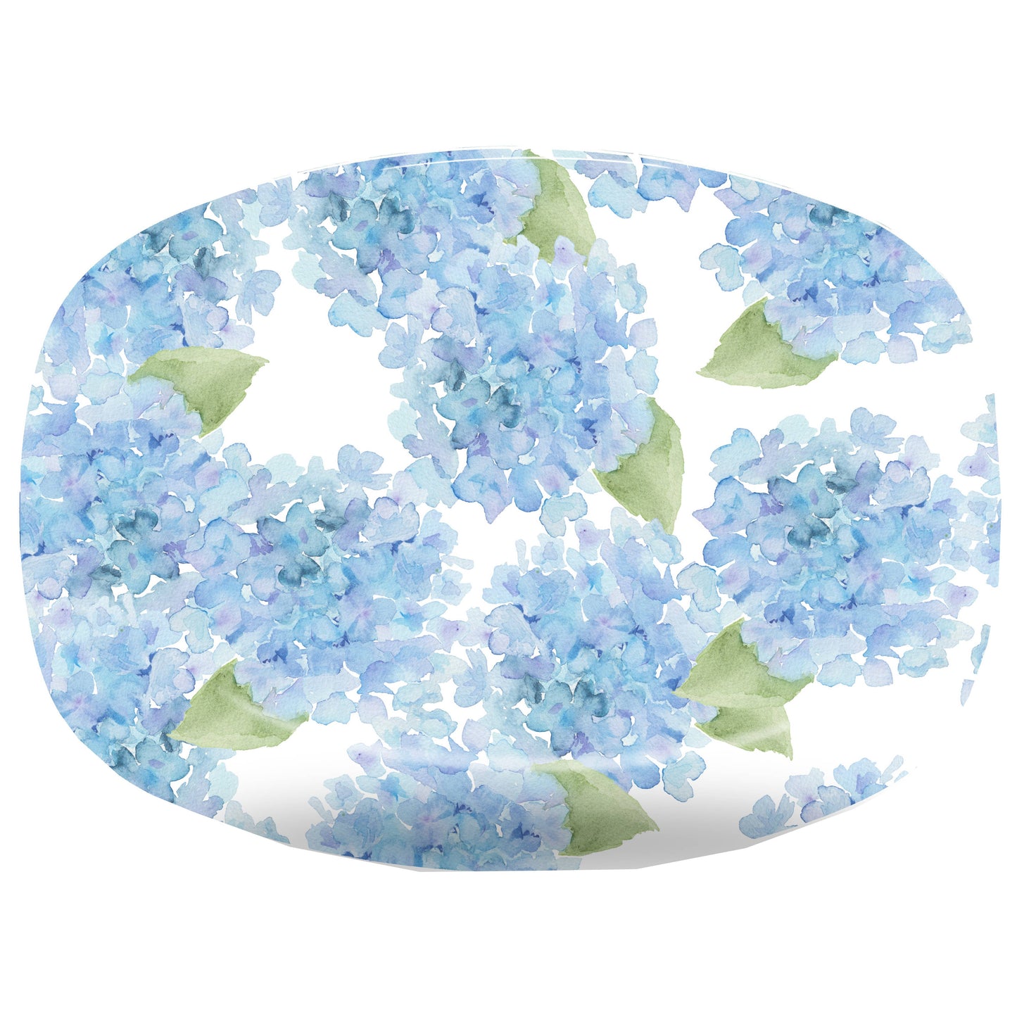 Platter - Summery Hydrangeas