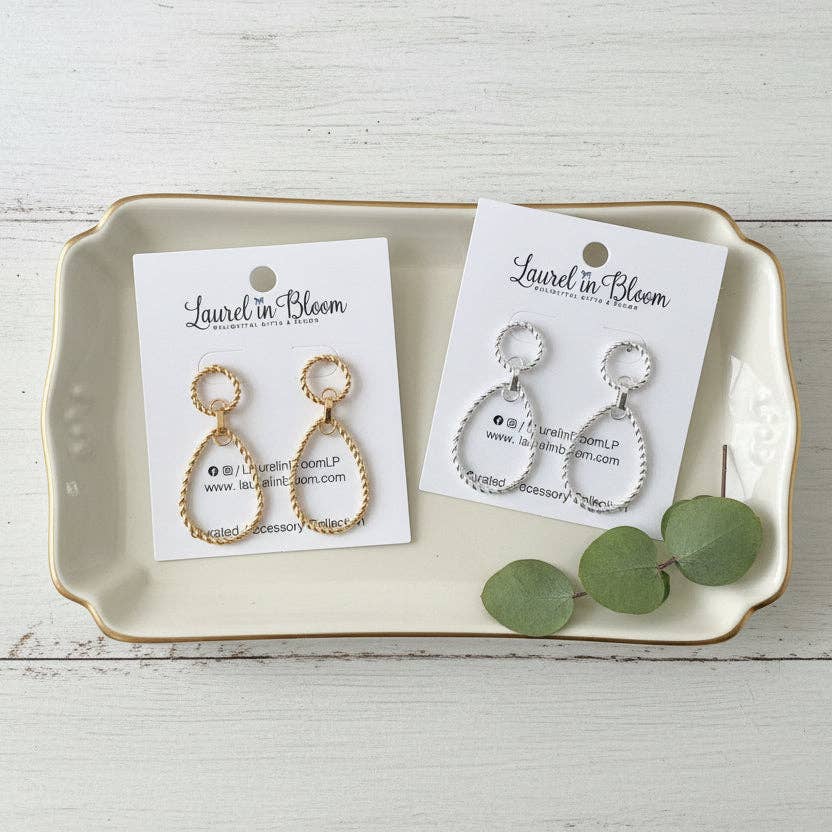 Lilian Rope Drop Earrings