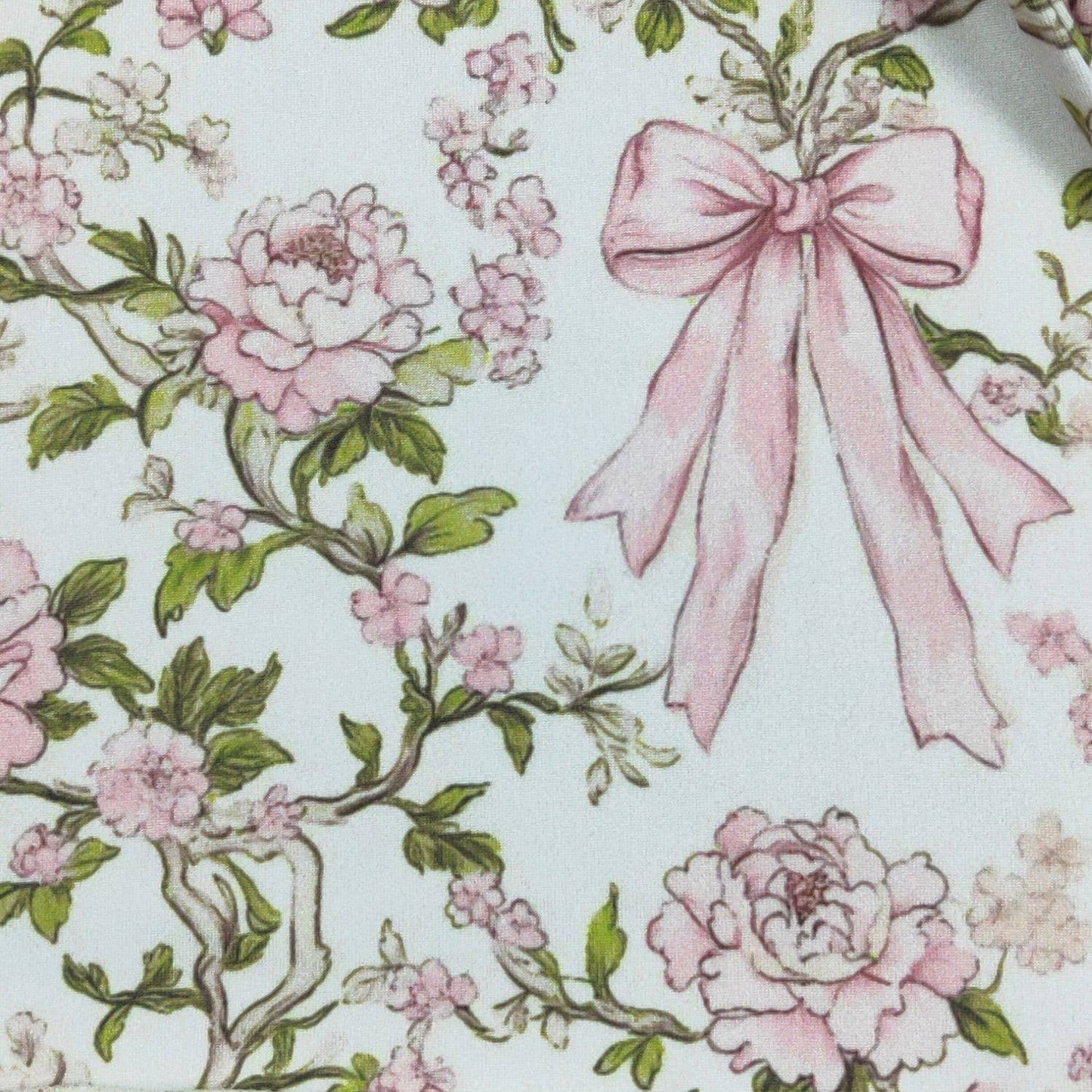 Garden Ribbon Baby Gown