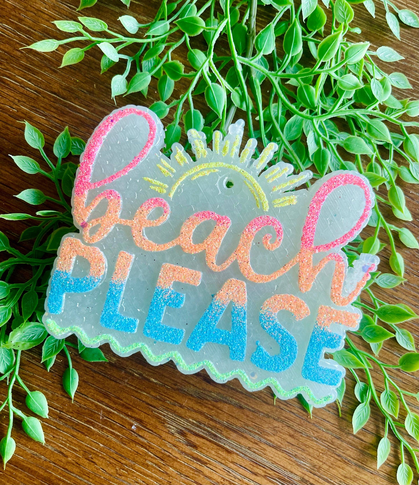 Beach Please Car Freshie