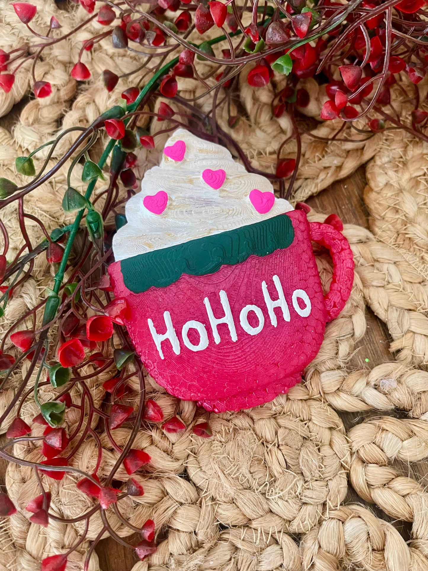 Ho Ho Ho 3D Car Freshie