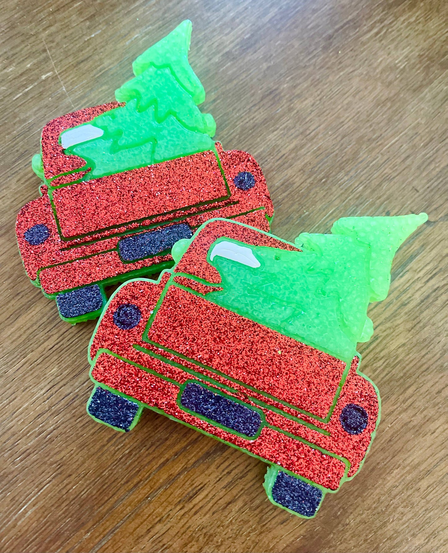 Christmas Tree Truck Car Freshie