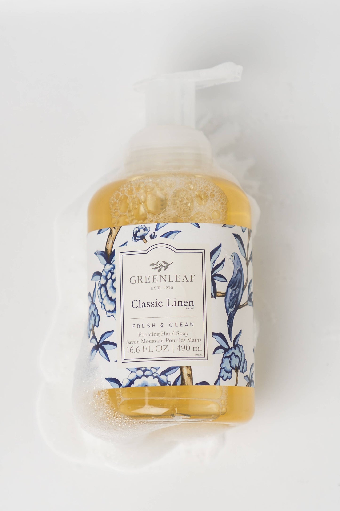 Classic Linen Foaming Hand Soap