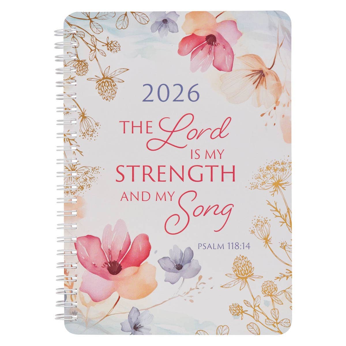 The Lord is my Strength Daily Planner 2026