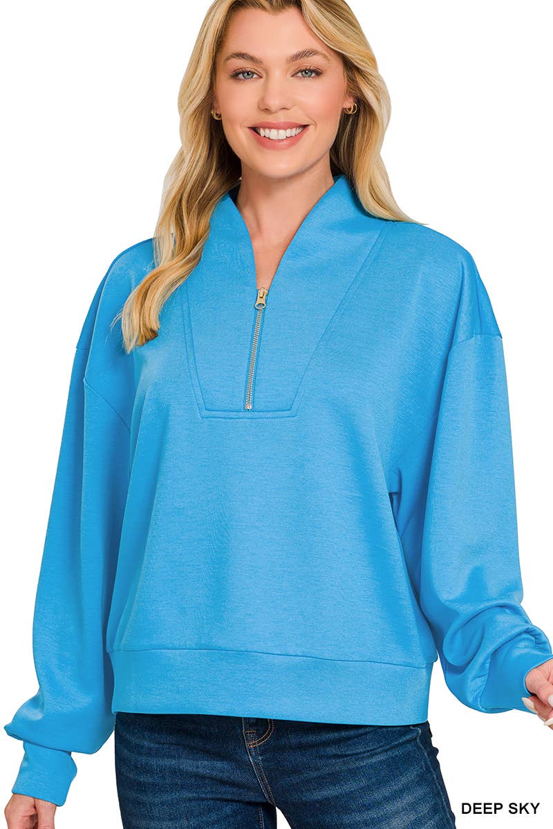 Scuba Half Zip Pullover