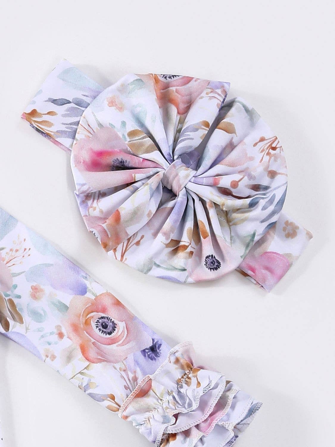 Watercolor Wispy Baby Gown