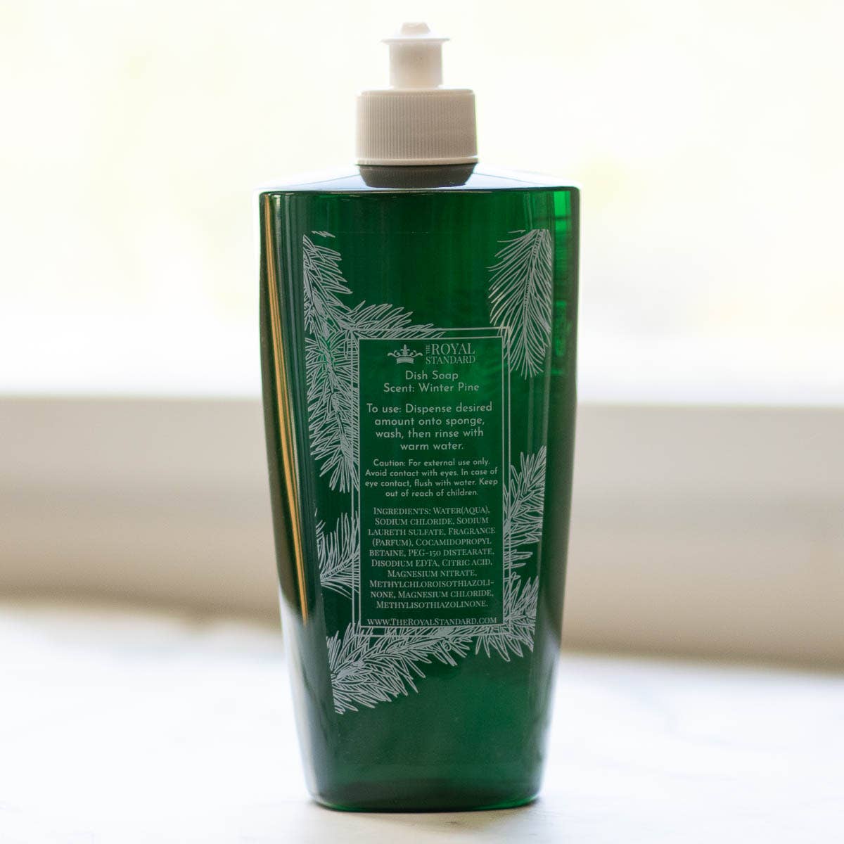 Christmas Spruce Dish Soap Winter Pine Scented 16.9 oz