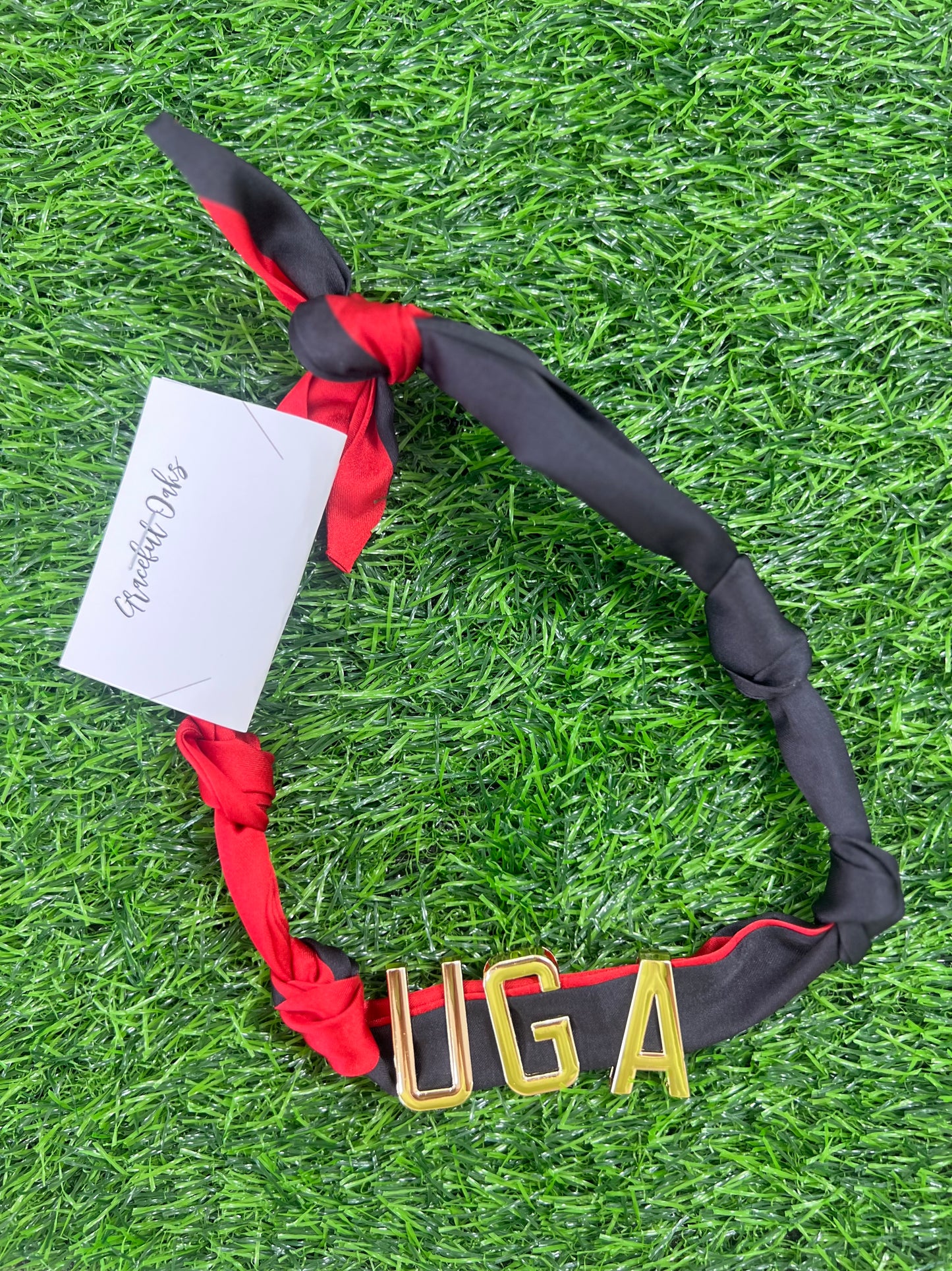 UGA Scarf Necklace