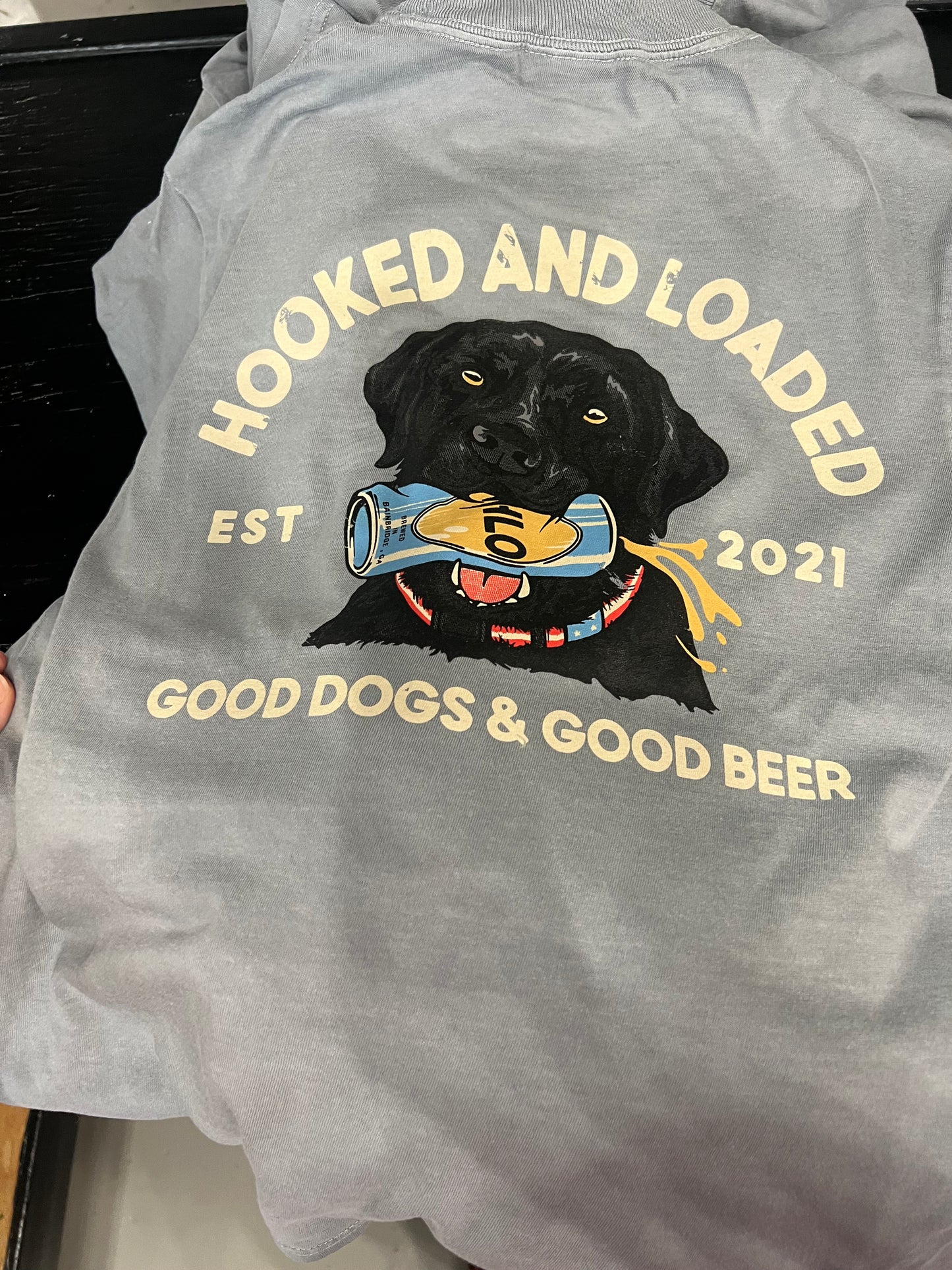 HLO- Good Dogs and Good Beer Tee