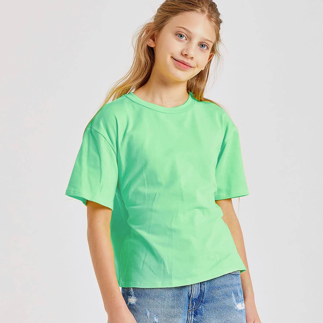 Kids Open Back Knit Top