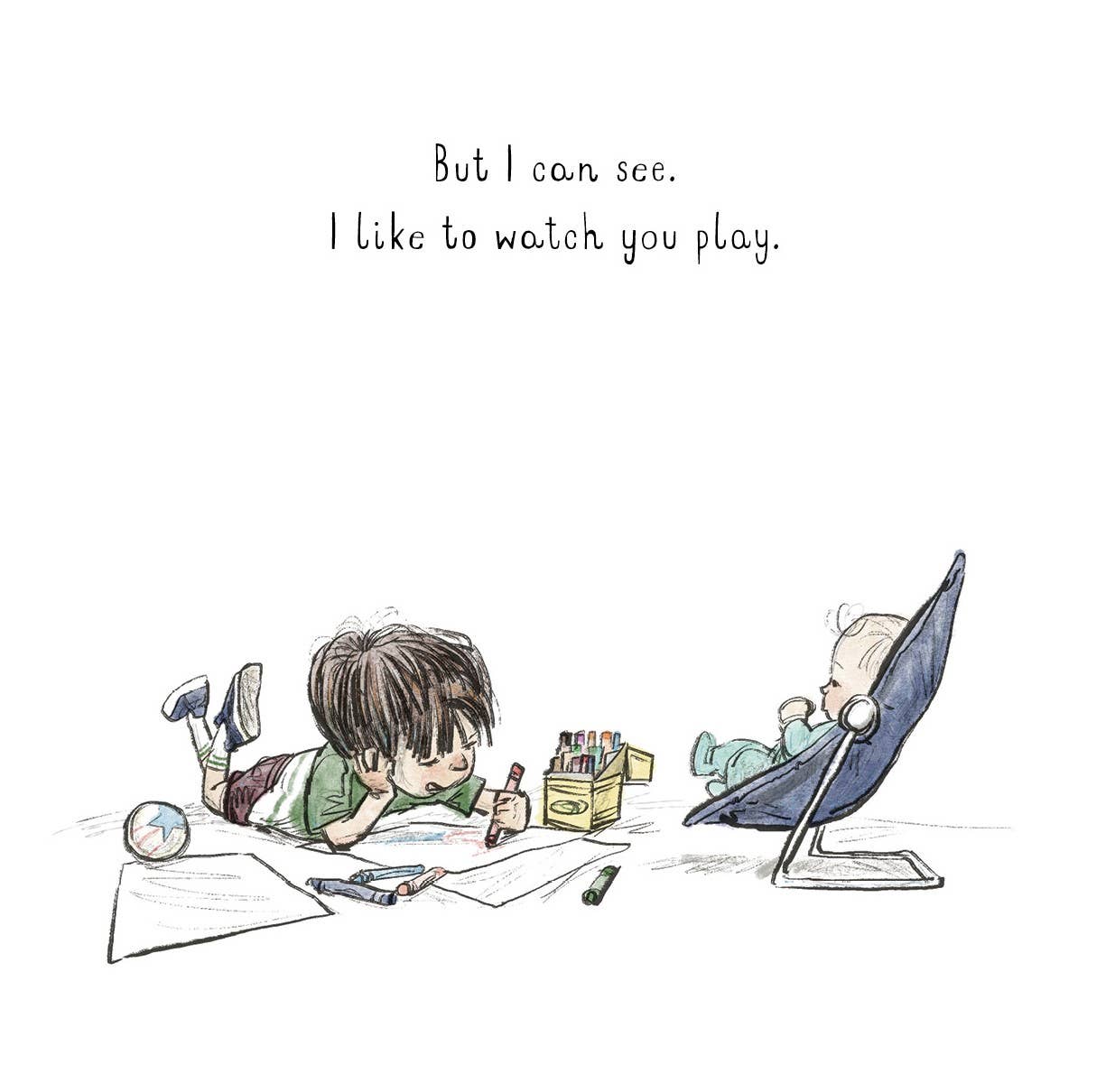 Because I'm New picture book