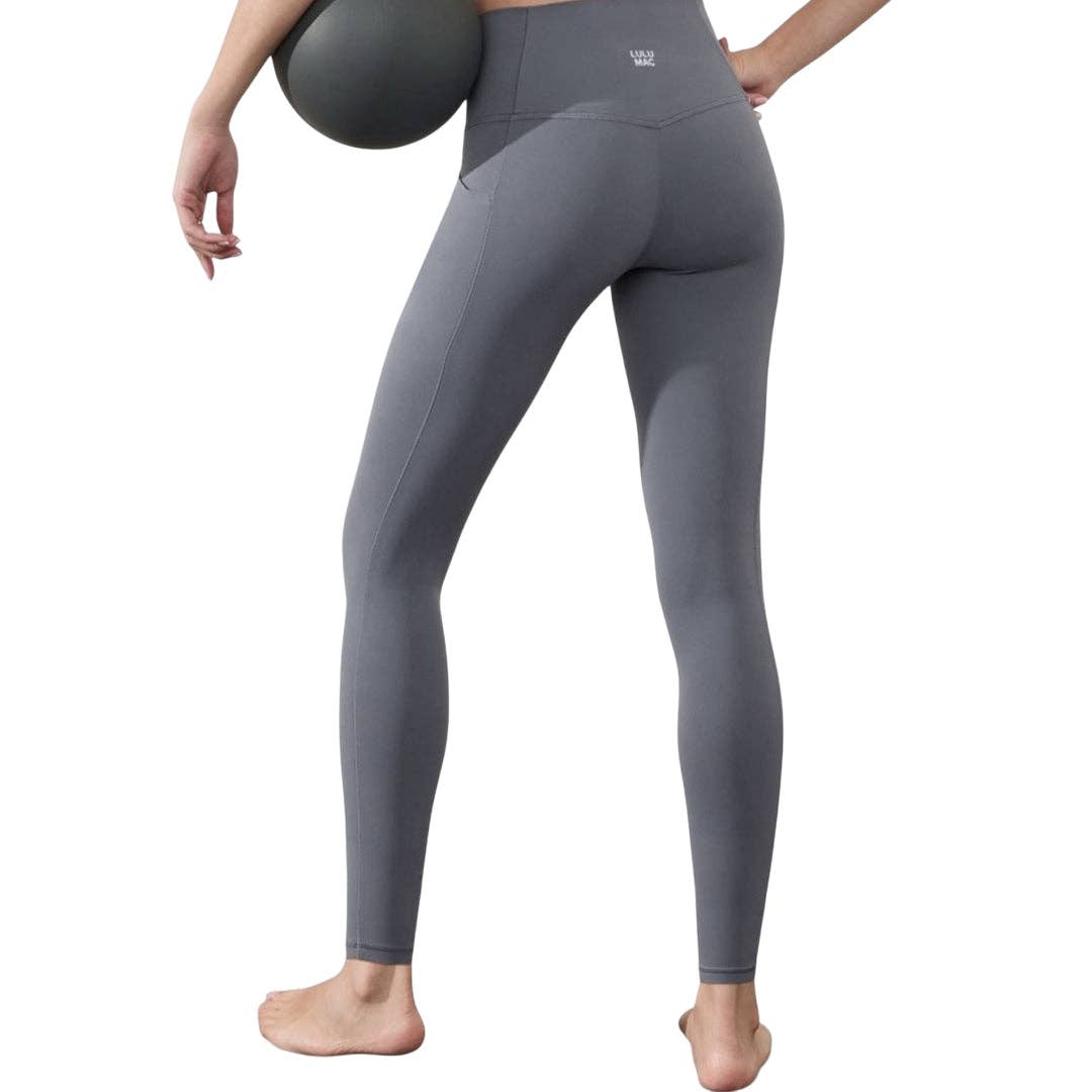 SLG-4248 SOLID LEGGINGS GREY