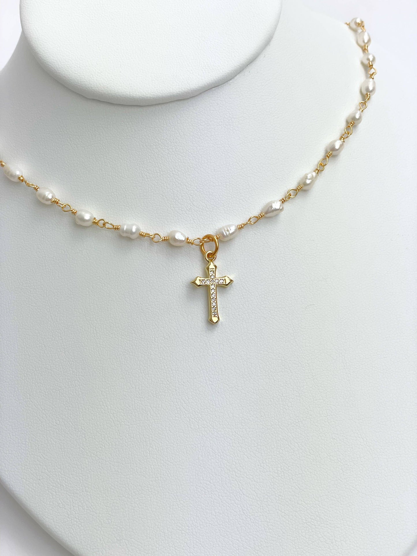 Jacee Cross Necklace