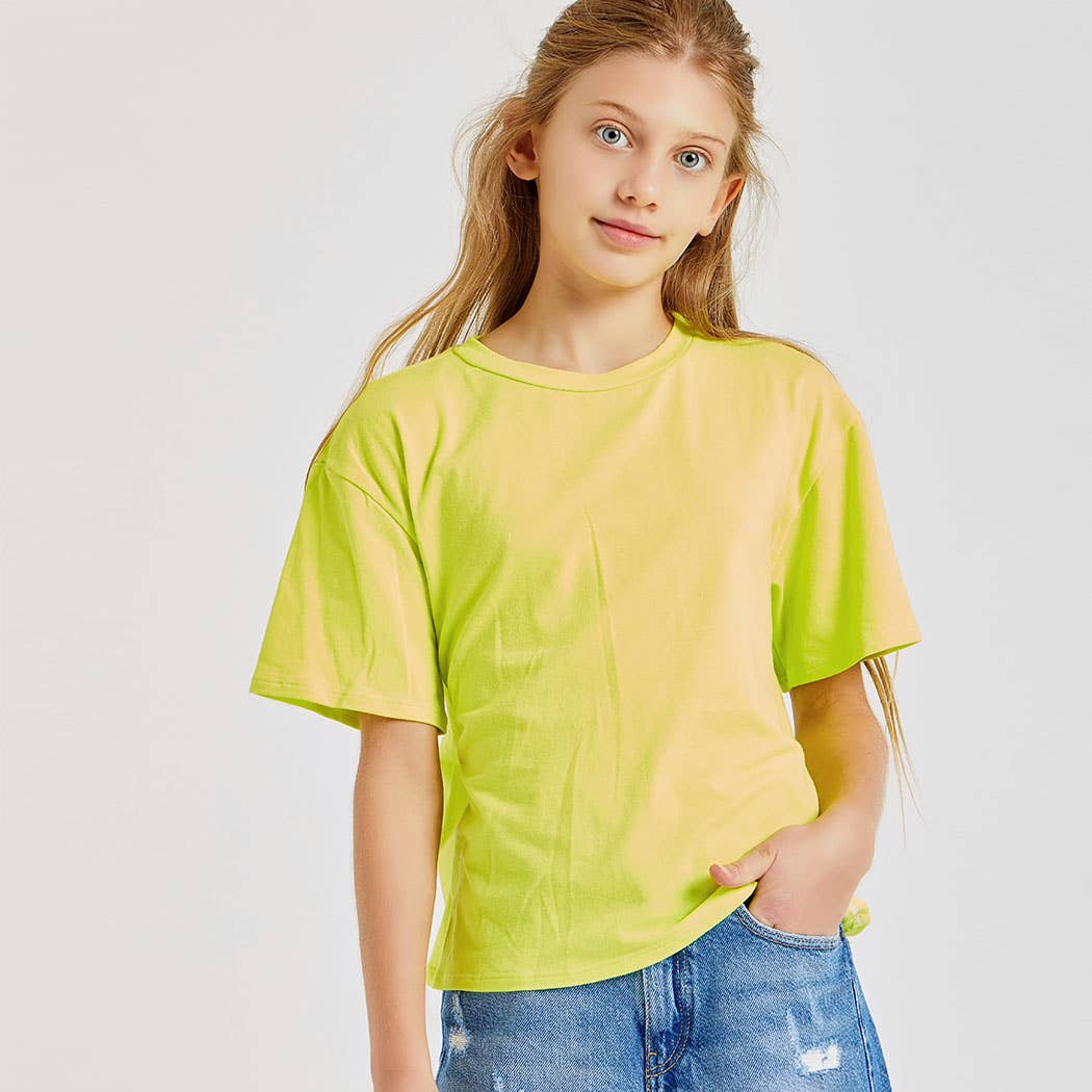 Kids Open Back Knit Top