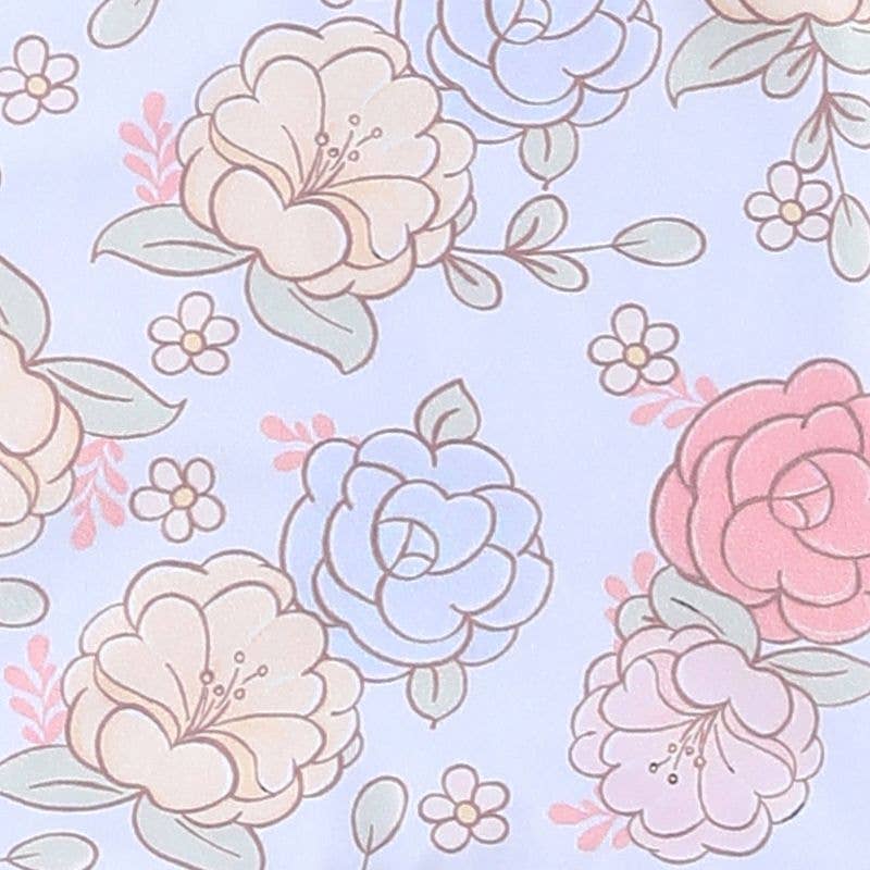 Pastel Petals Baby Gown