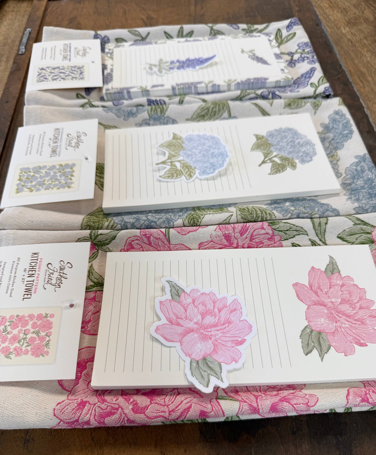 Hydrangea Pattern - Kitchen Towel