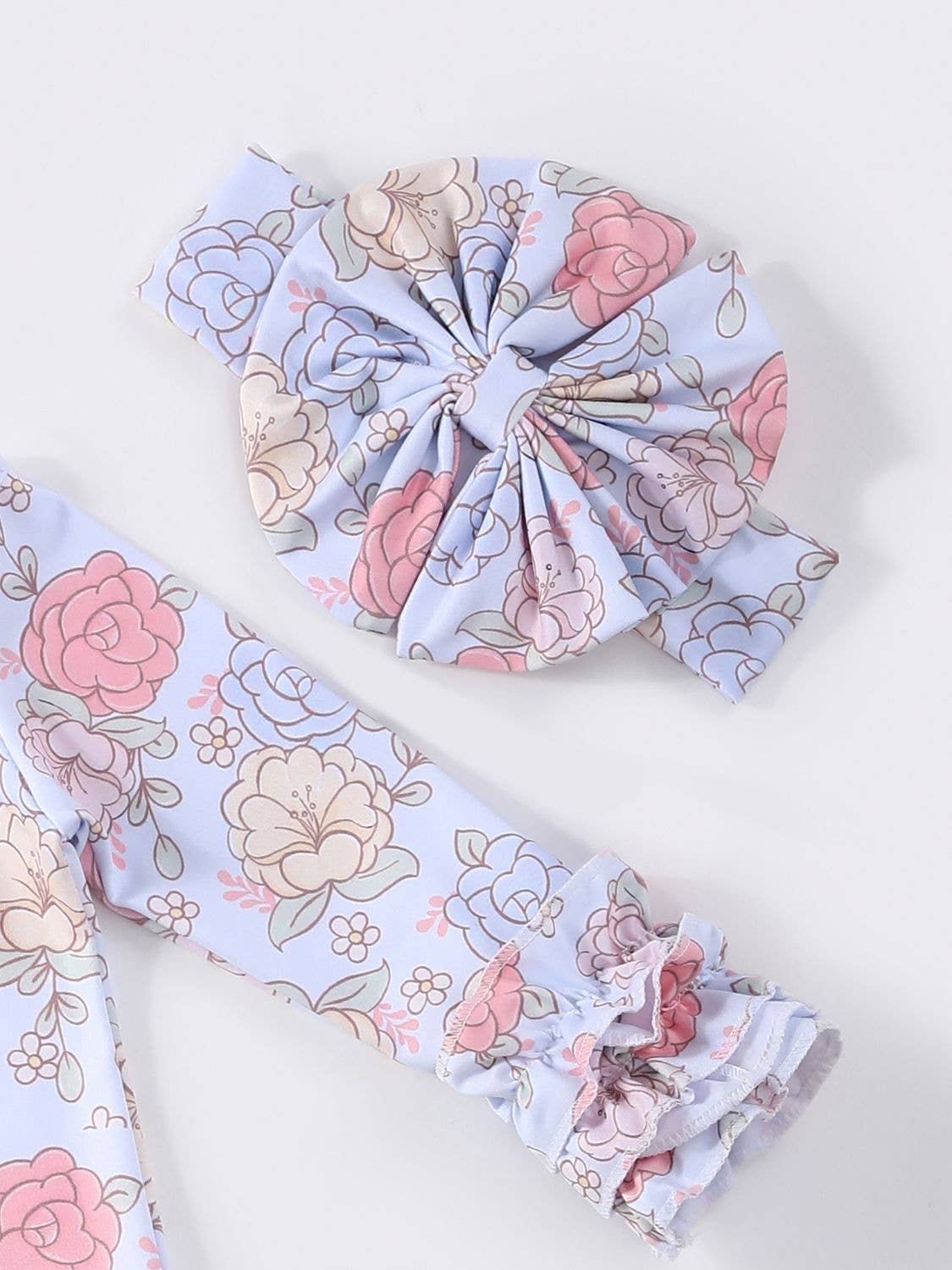 Pastel Petals Baby Gown