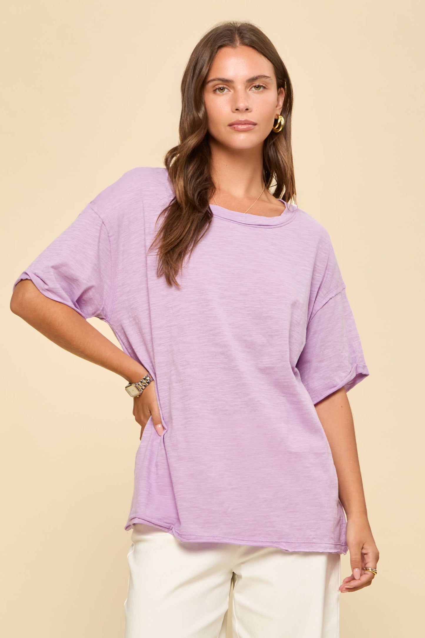Short Sleeve Cotton Top