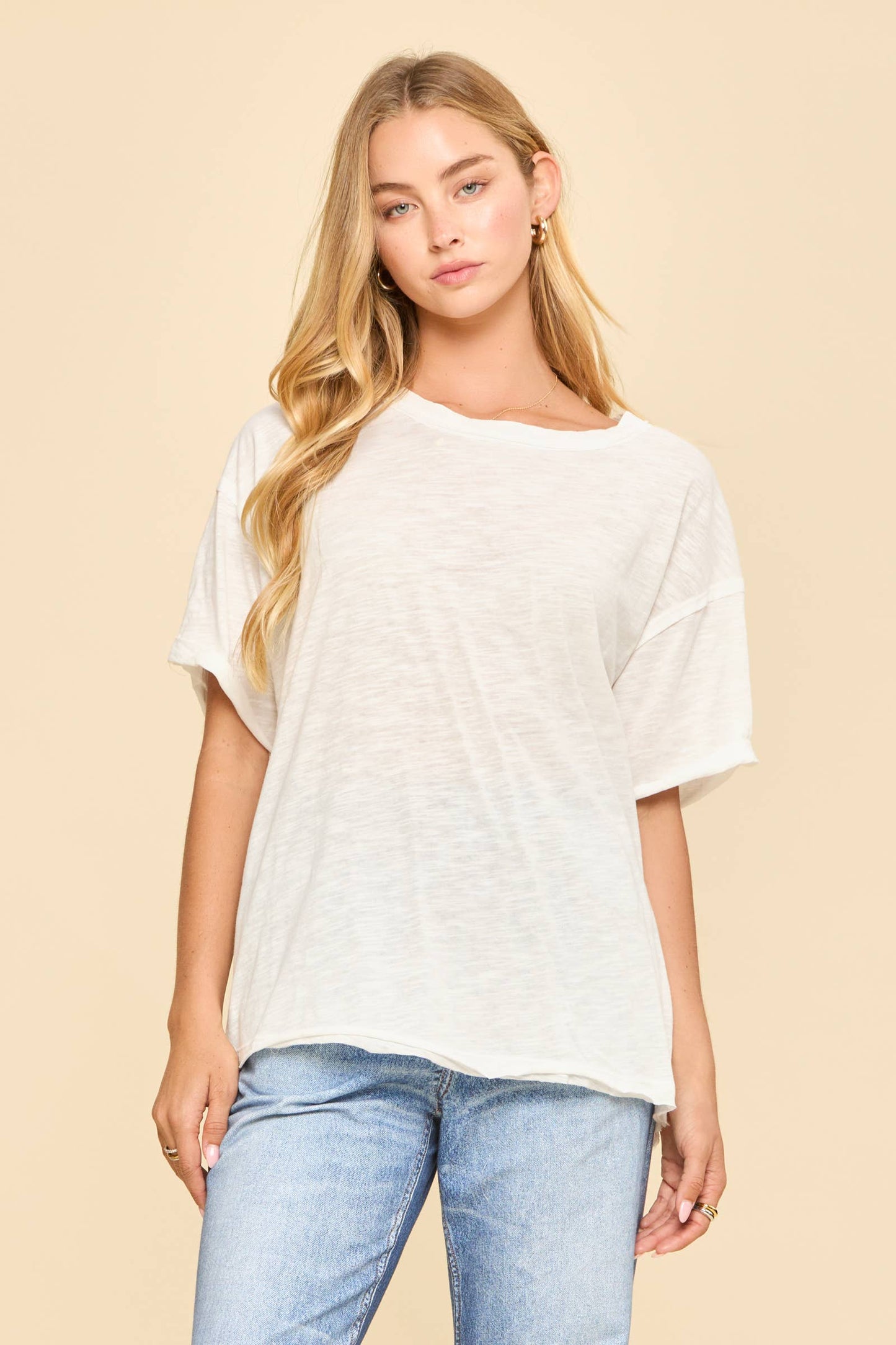 Short Sleeve Cotton Top