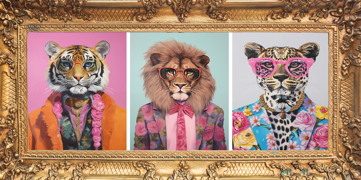 5.5x11 FUNKY FINDS trinket tray insert set of 5