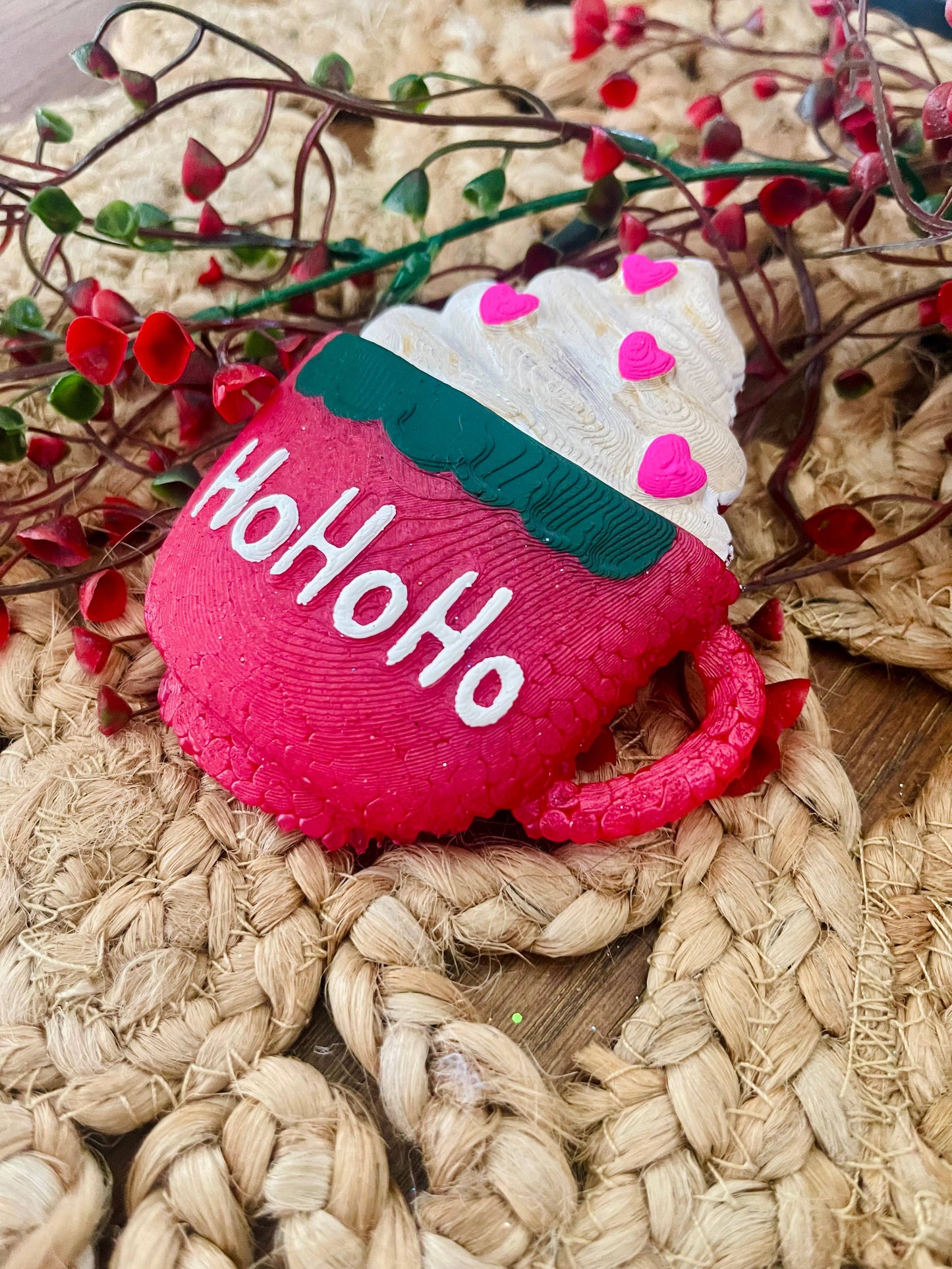 Ho Ho Ho 3D Car Freshie 