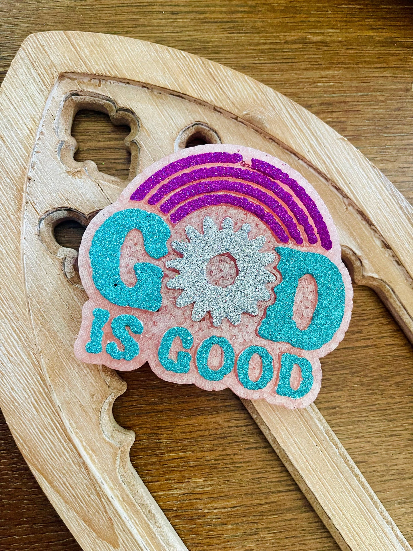 God is Good Car Freshie