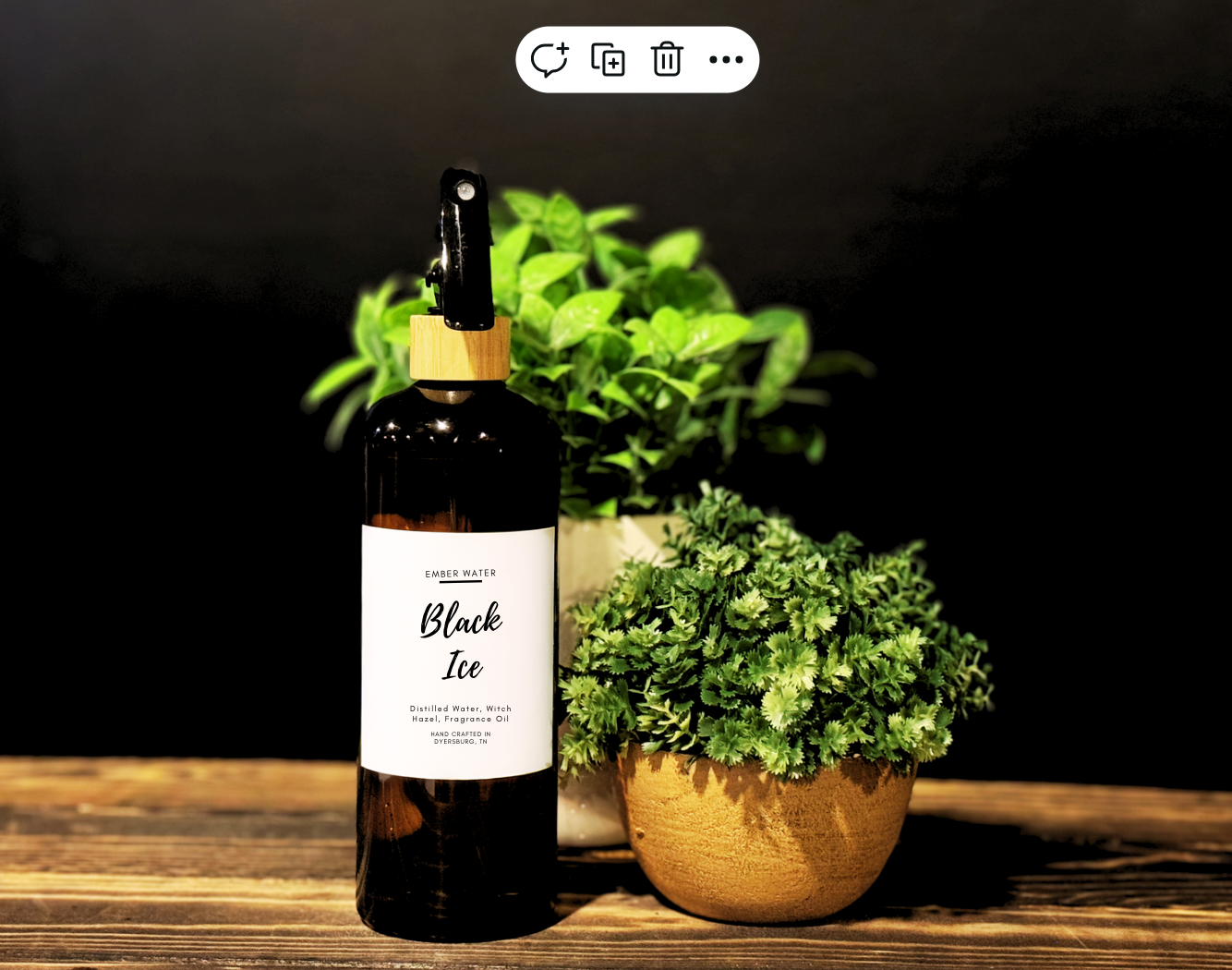 Black Ice Room + Linen Spray