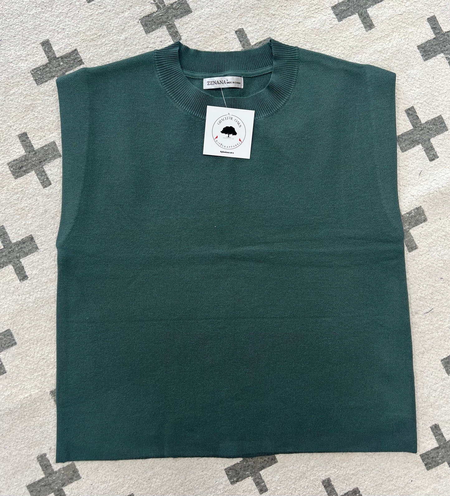 VISCOSE SWEATER VEST