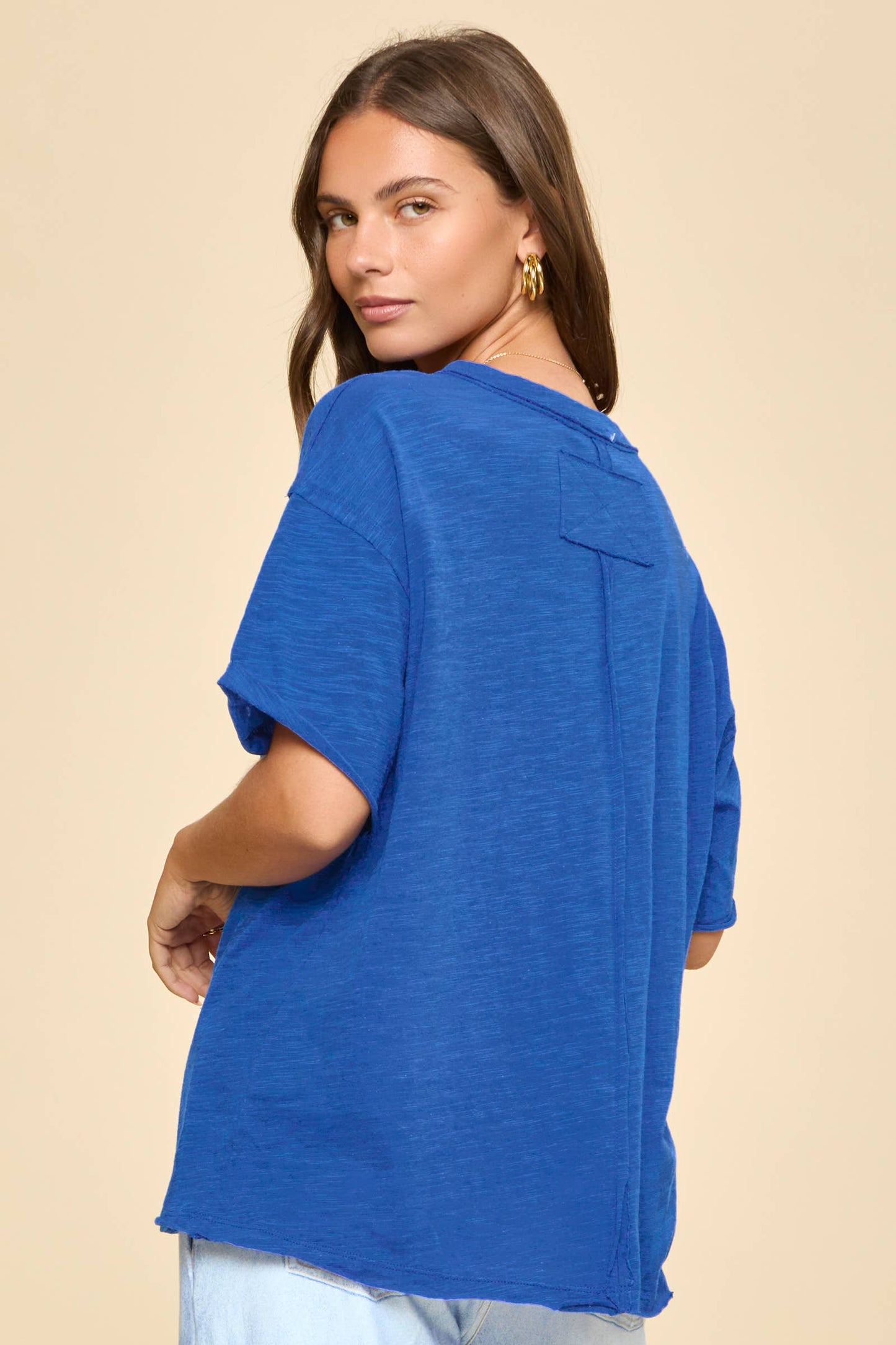 Short Sleeve Cotton Top