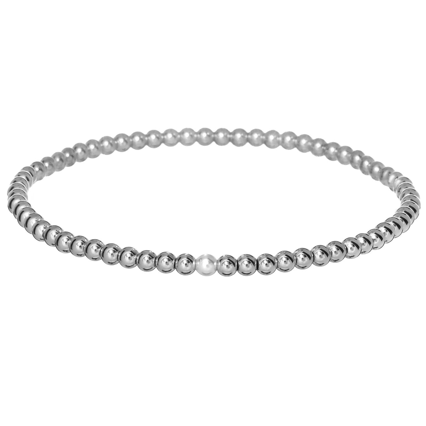 CAROLINA | Stretchy Anti-Tarnish Gold Filled & Pearls Bracelet