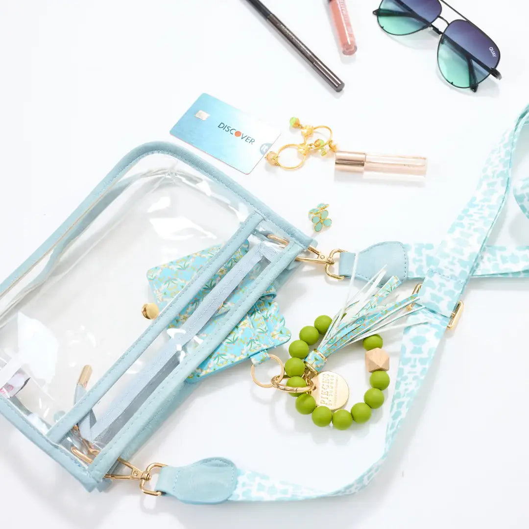 Pieces x Laura Park, Chintz Mist Stadium Bag