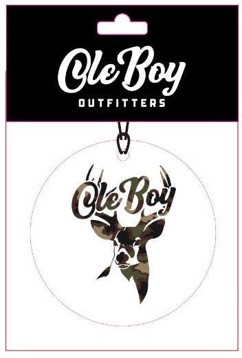 OLE BOY Camo Deer Air Freshener