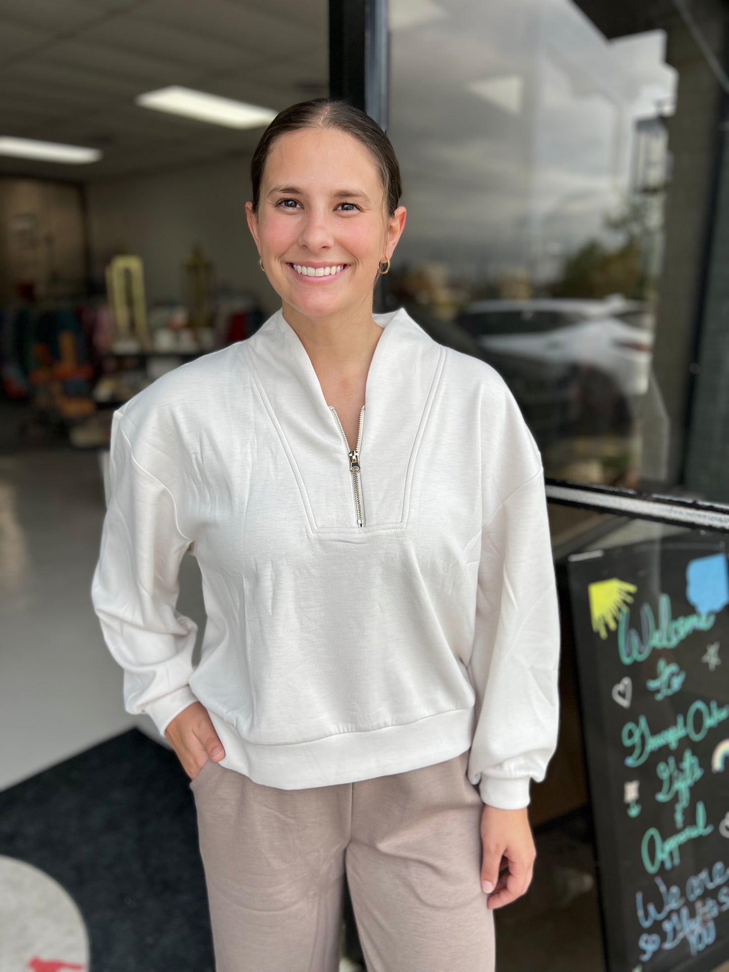 Scuba Half Zip Pullover