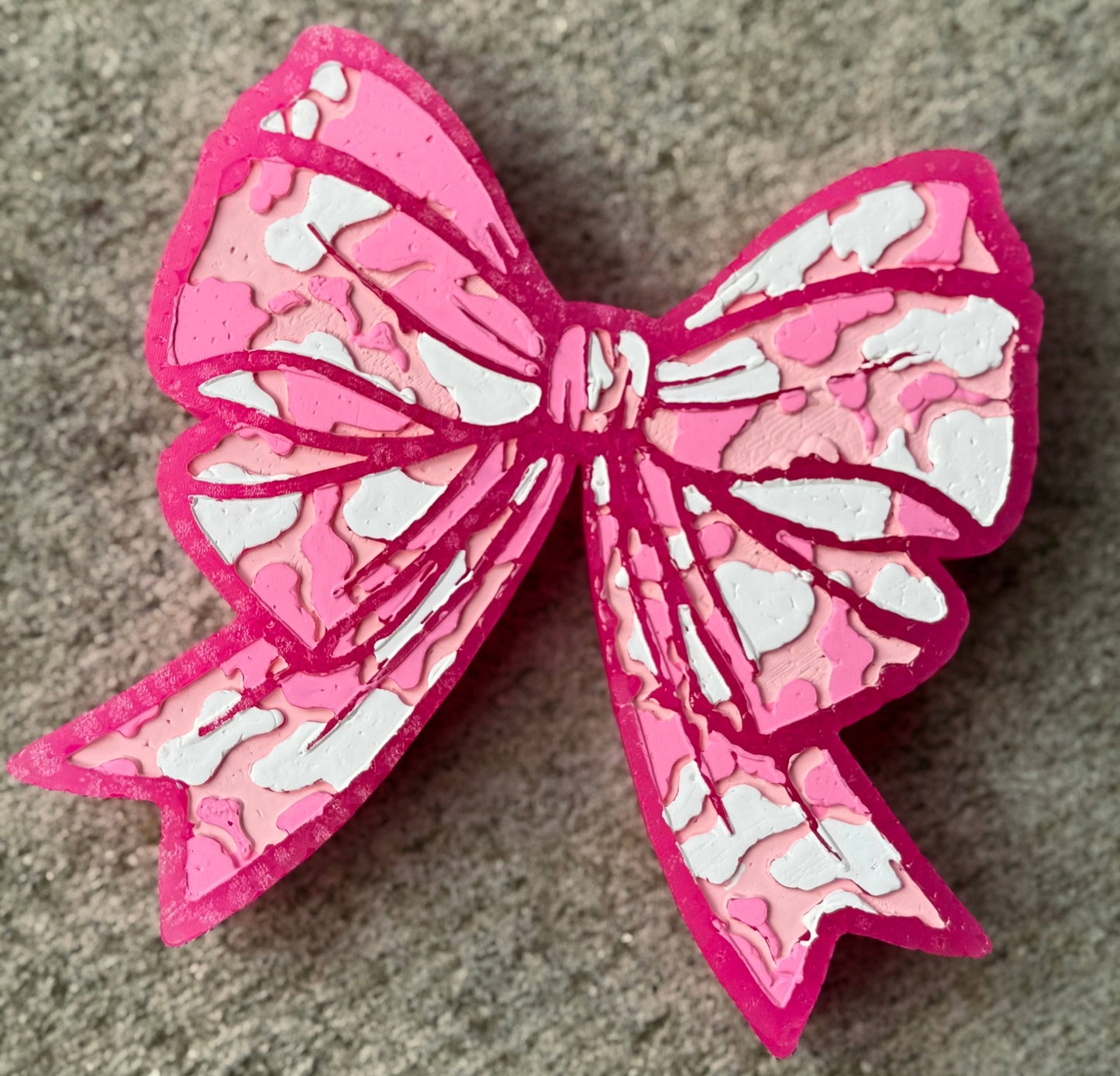 Large Camo Bow Car Freshener 