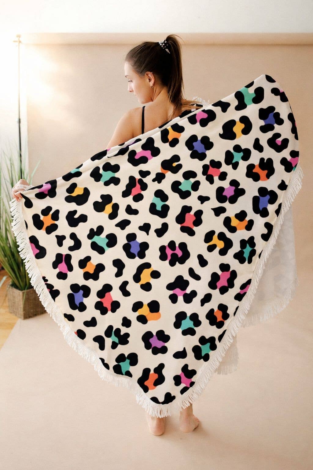 Beach Towel - Confetti Leopard ETA FEB 24