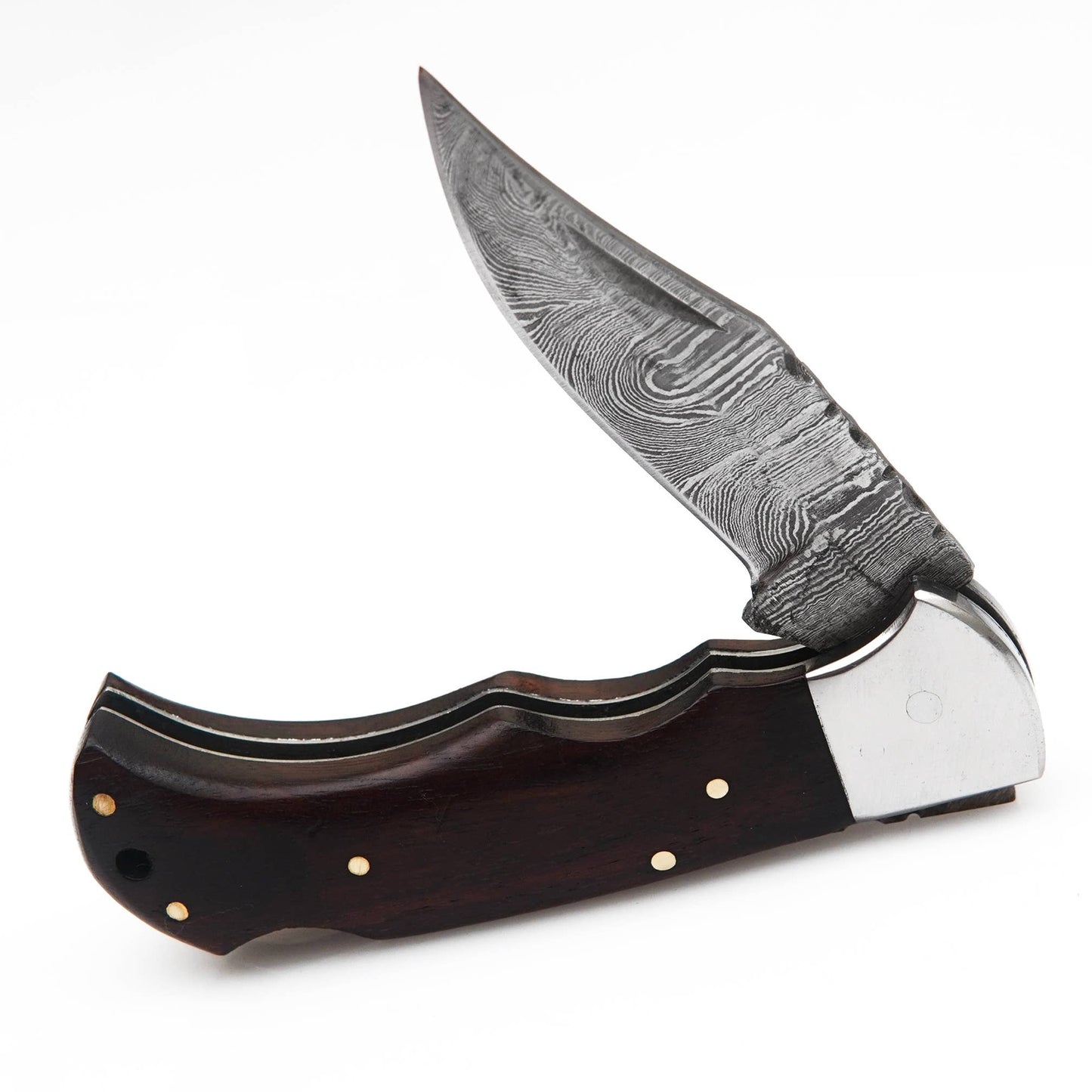Damascus Folding Knife - Pocket Knife for men