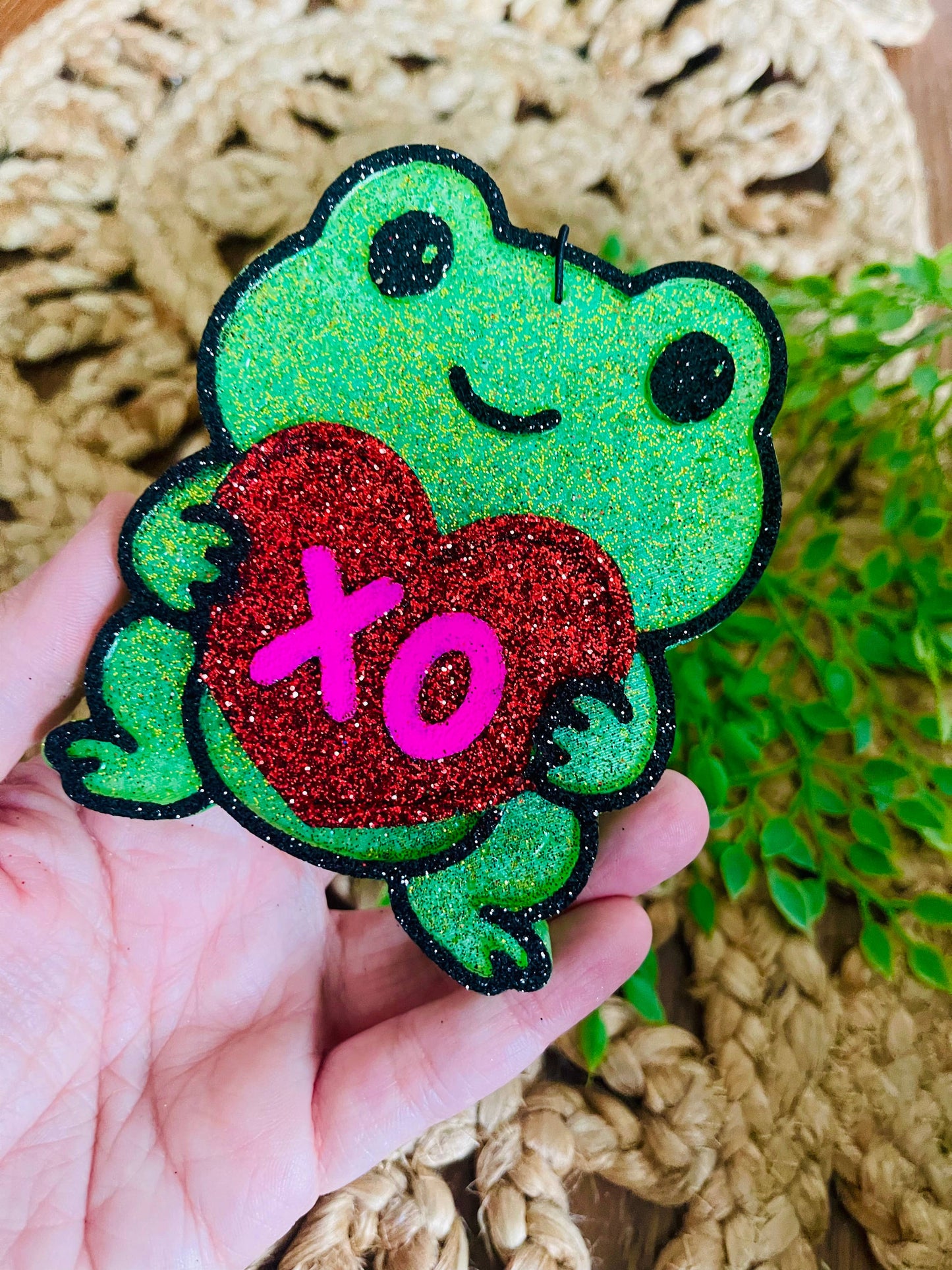 XO Frog Car Freshie 