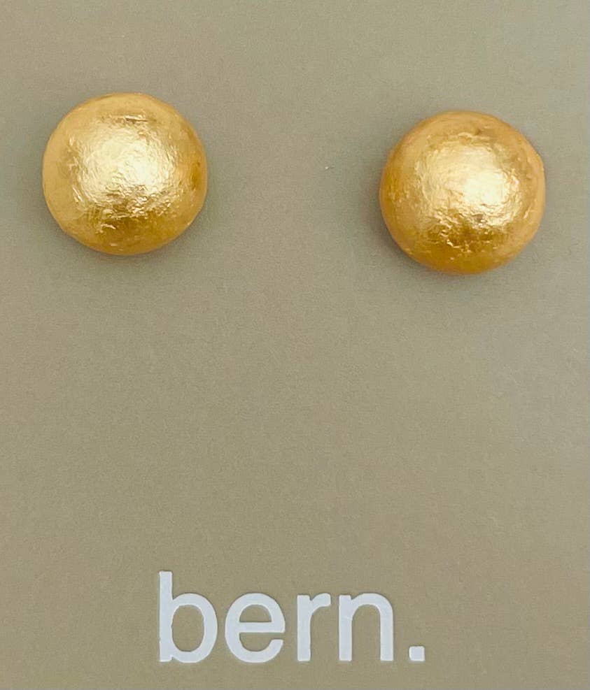 PEARL - Mache' Pearl (gold) BER216