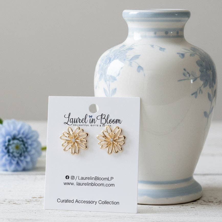 Dahlia Blooms Earrings