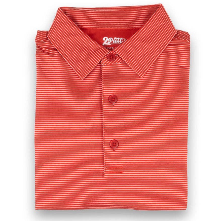 Red Strip Men's Polo