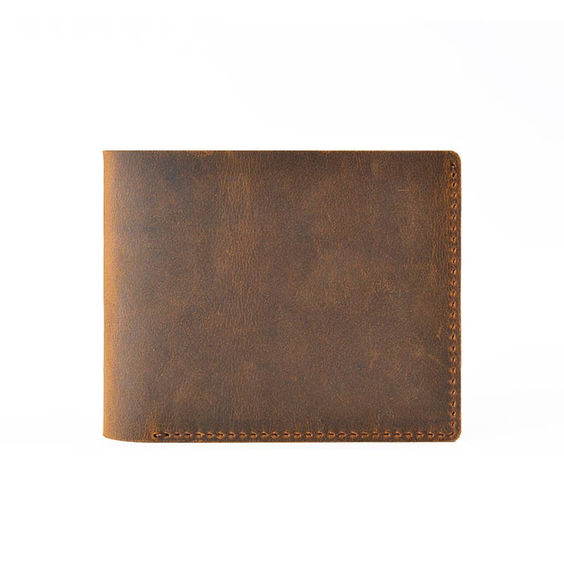 Leather Wallet,  Bifold Wallet, Handmade Wallet for Men