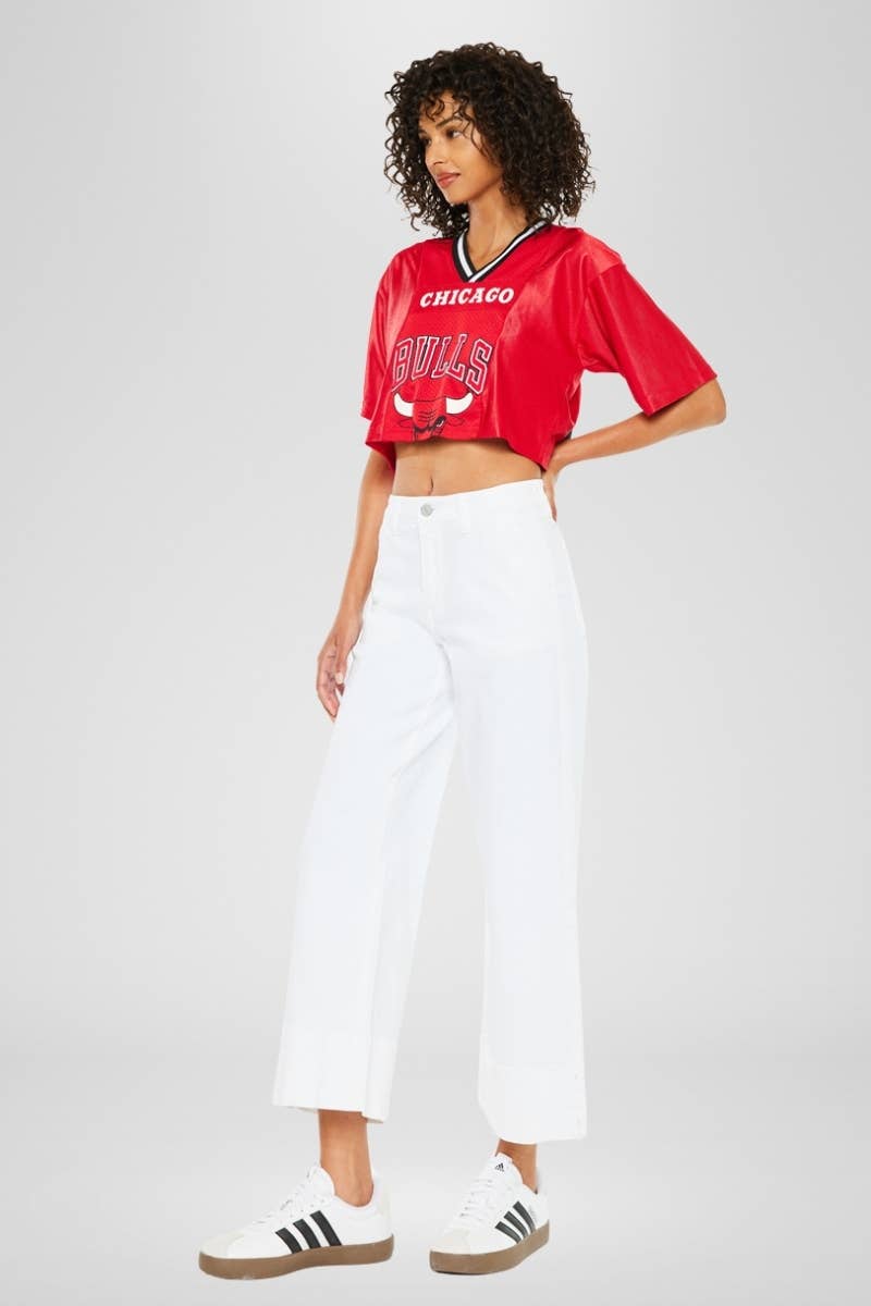 OPEN PACK HIGH RISE CROPPED WIDE LEG-KC7480WT