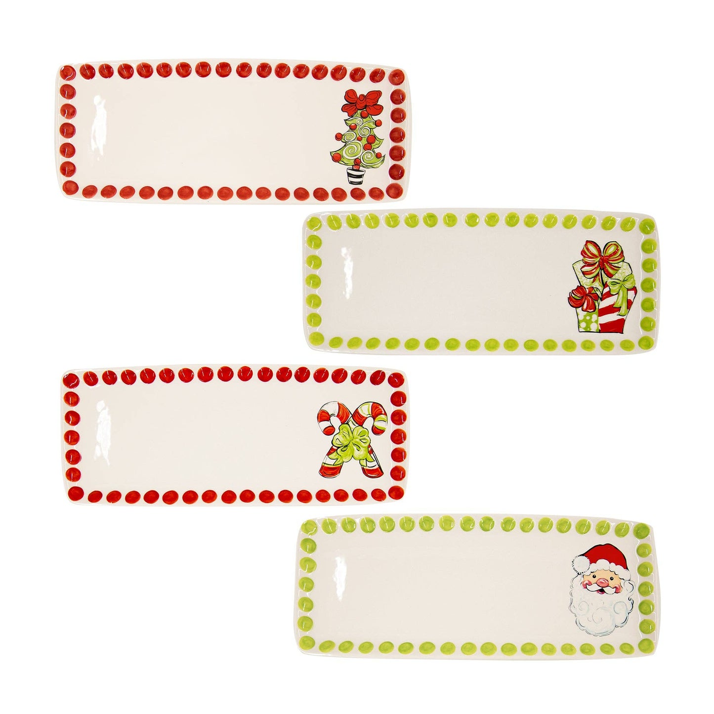 Holiday Icon Rectangle Platter