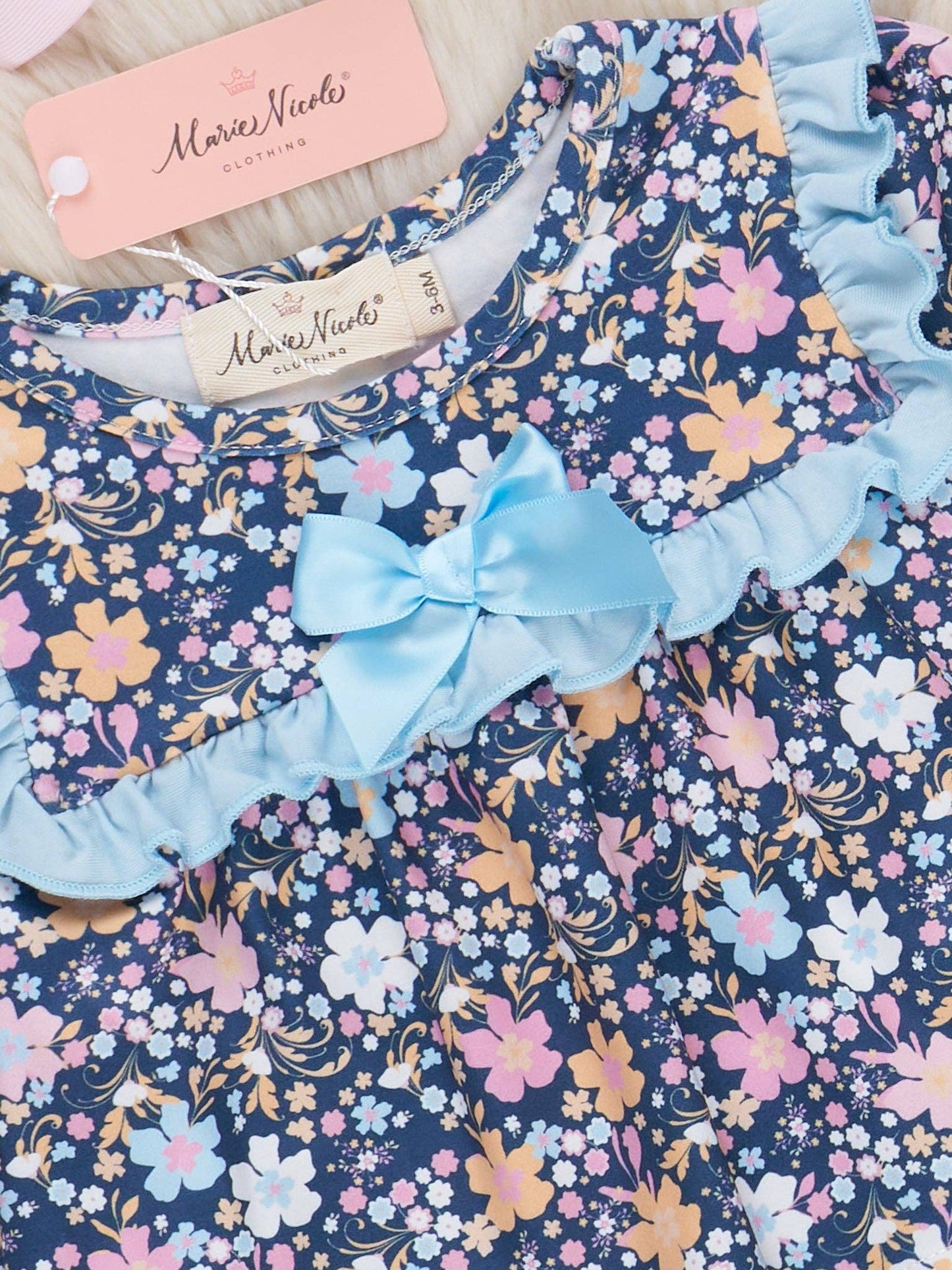 Autumn Bloom Ruffle Bloomers Outfit