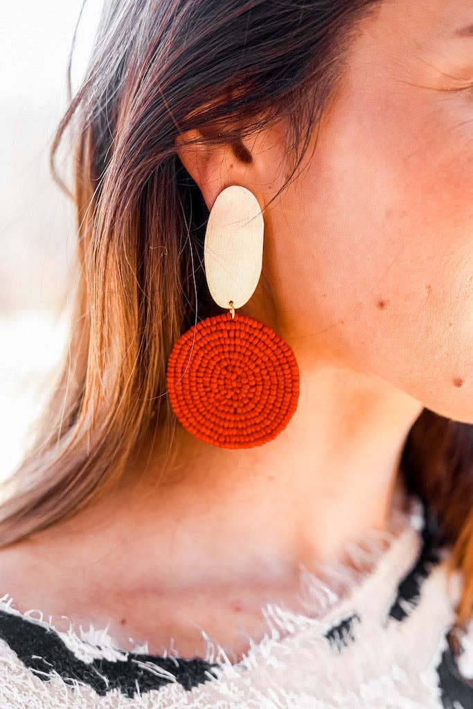 WS Kelly Earrings - Handmade Jewelry Collection