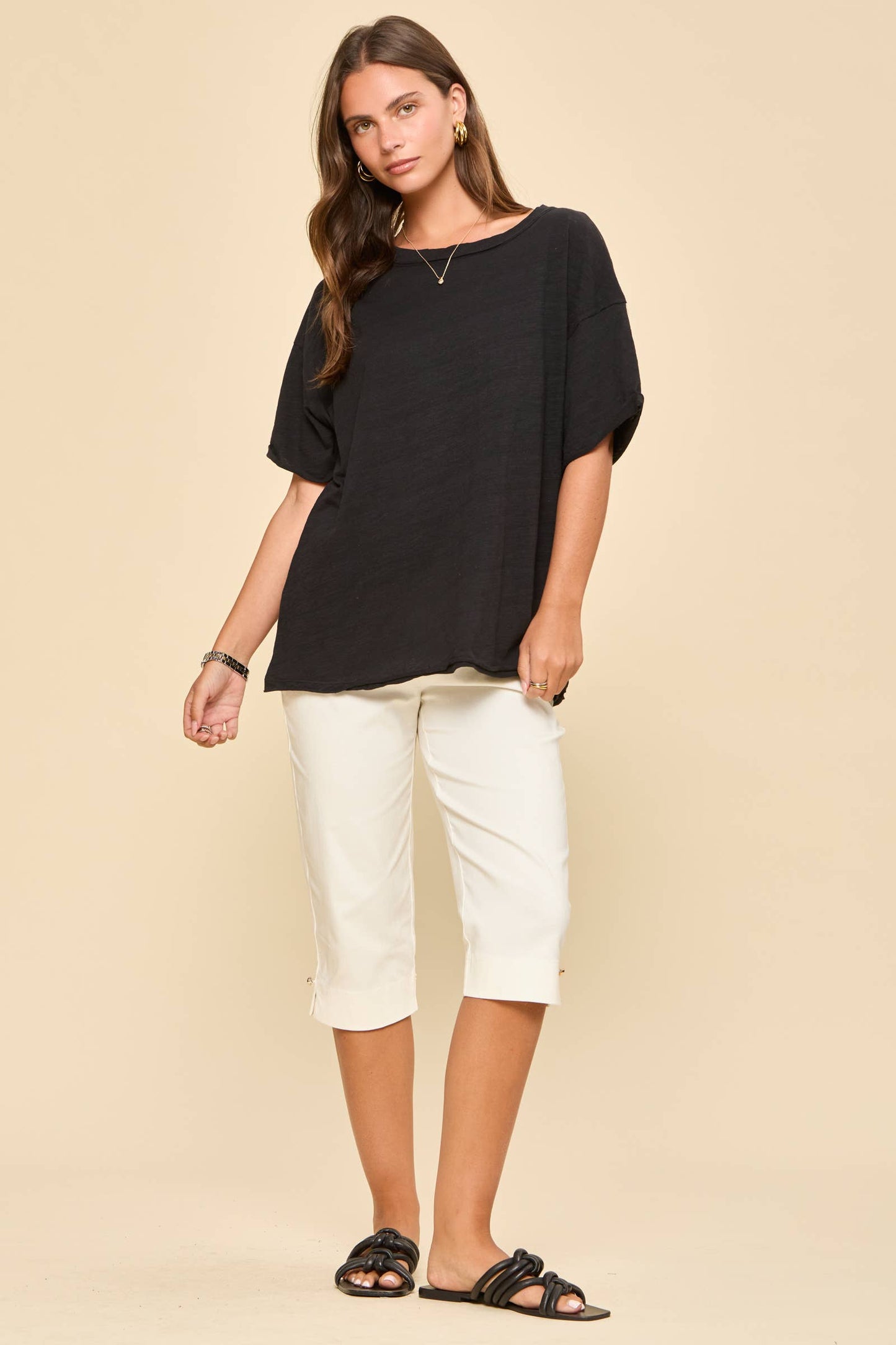 Short Sleeve Cotton Top