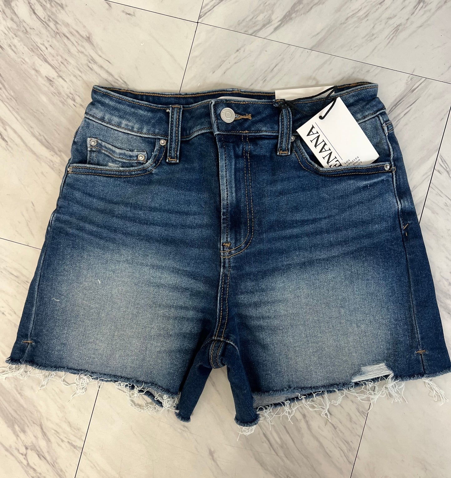 Zenana Jean Shorts - Dark