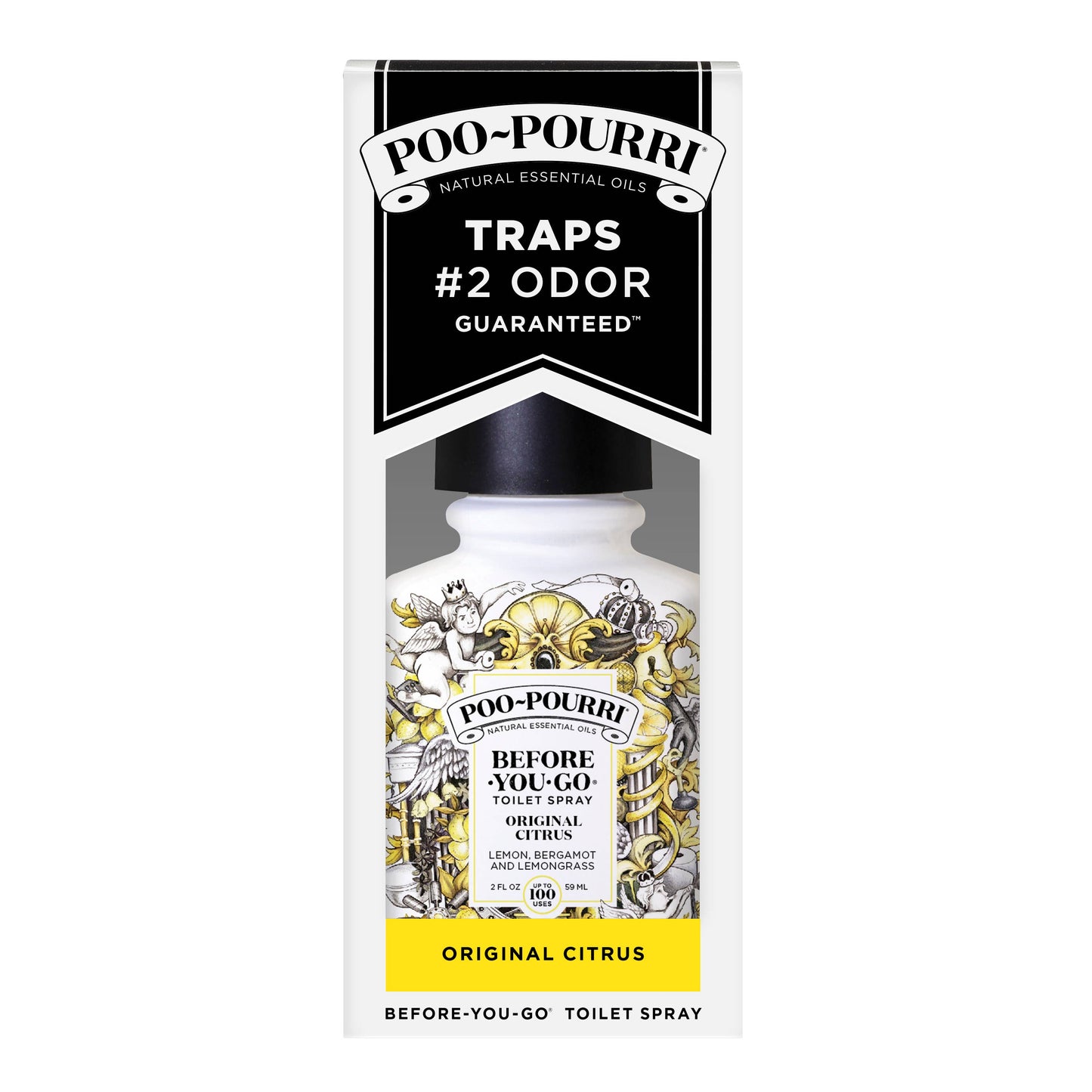 Poo~Pourri Original Citrus Toilet Spray 2oz boxed